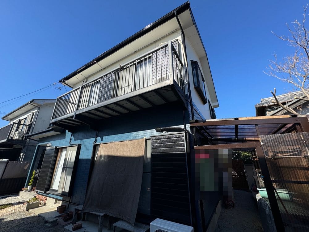 生駒市の外壁塗装、屋根塗装をリペイント匠が施工した写真