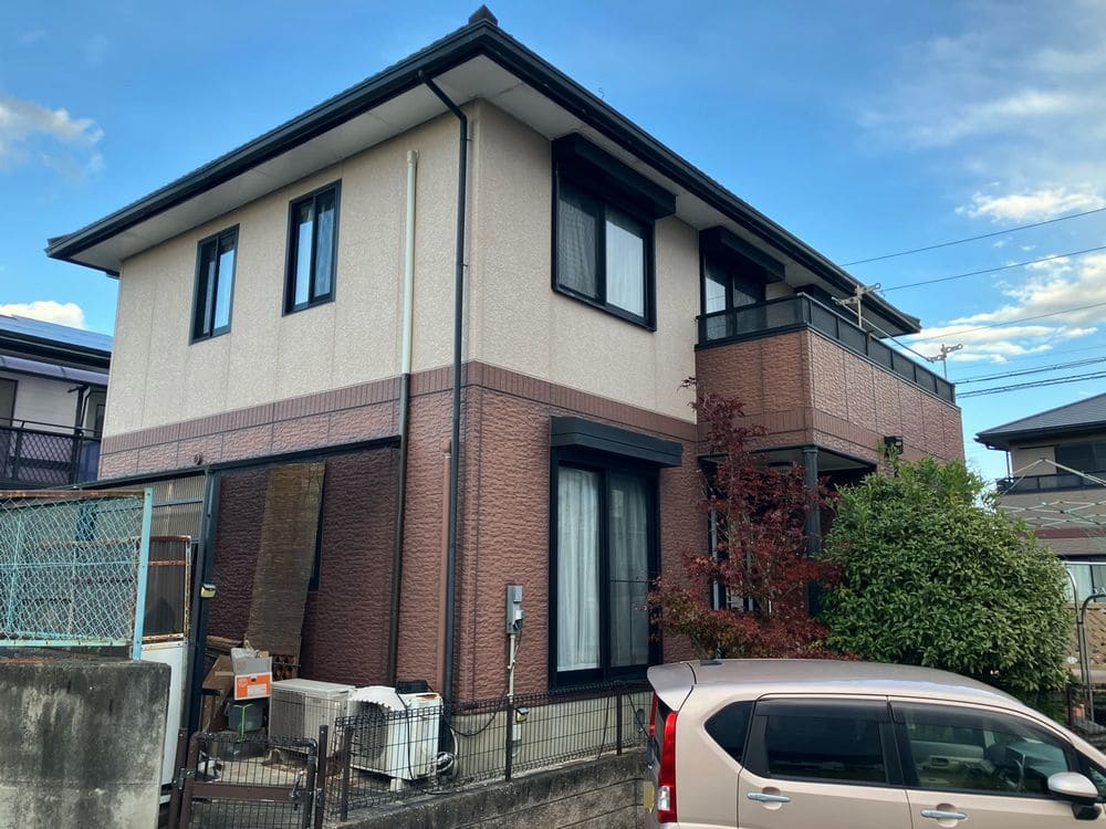 橿原市の外壁塗装、屋根塗装をリペイント匠が施工した写真