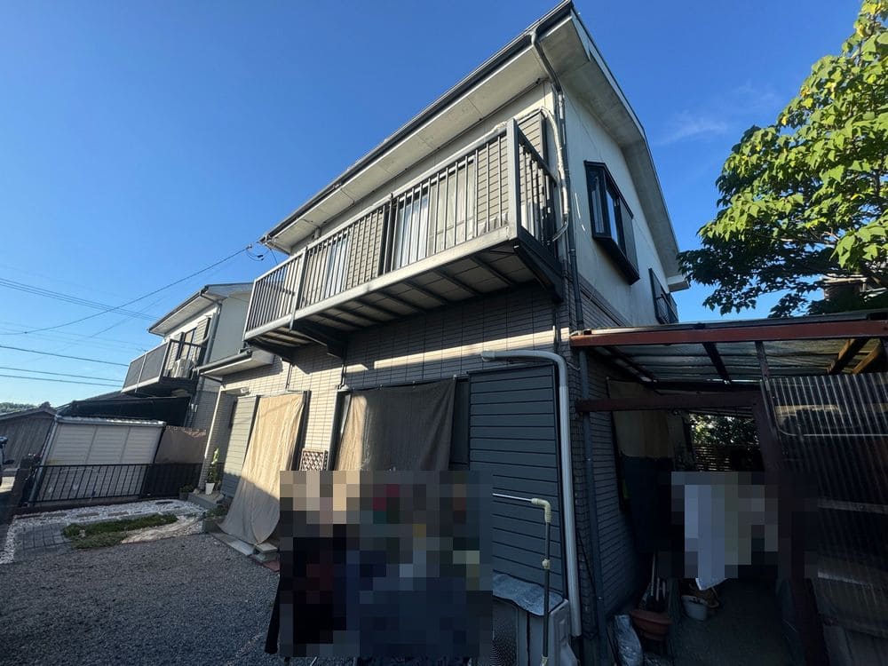 生駒市の外壁塗装、屋根塗装をリペイント匠が施工した写真