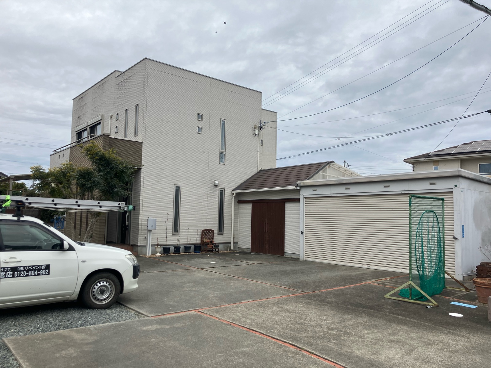 M様(橿原市)施工前_外壁3 橿原市の外壁塗装、屋根塗装をリペイント匠が施工した写真