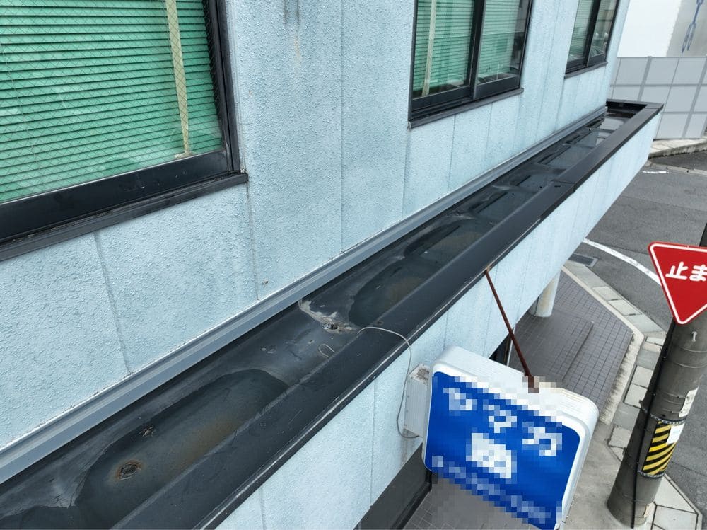 奈良市の外壁塗装、防水工事をリペイント匠が施工した写真