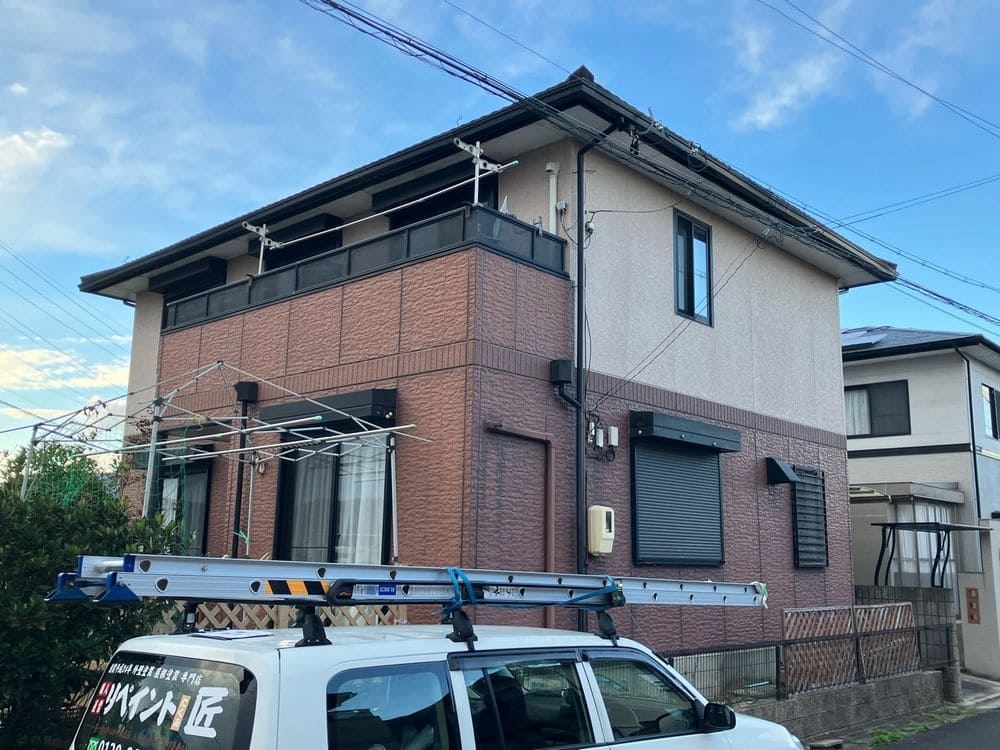 橿原市の外壁塗装、屋根塗装をリペイント匠が施工した写真