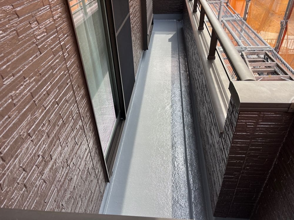 O様(生駒市)_防水(施工後) 生駒市の防水工事をリペイント匠が施工した写真