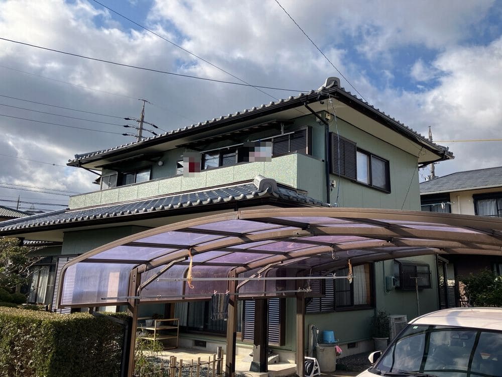 Y様(奈良市桜花台)施工後_外壁全体 奈良市の外壁塗装をリペイント匠が施工した写真