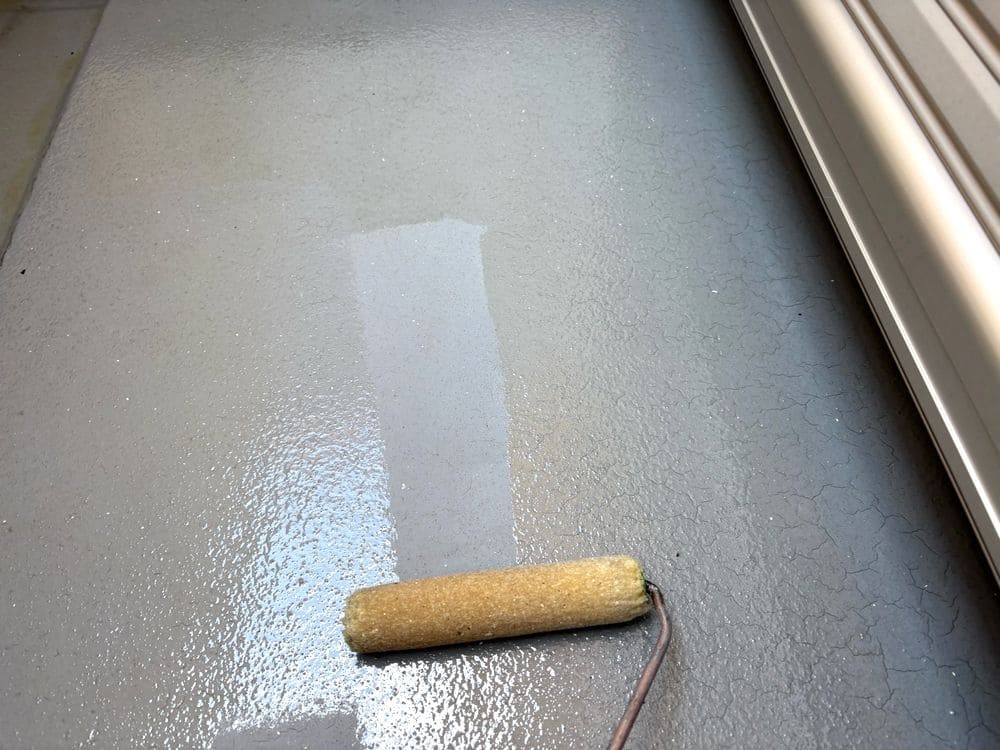 N様(奈良市)防水(プライマー) 奈良市の防水工事をした例 奈良市の防水工事をリペイント匠が施工した写真
