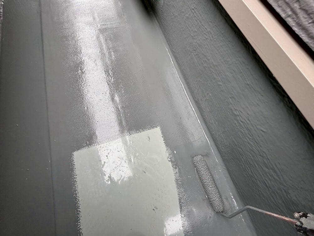 奈良市の防水工事をリペイント匠が施工した写真
