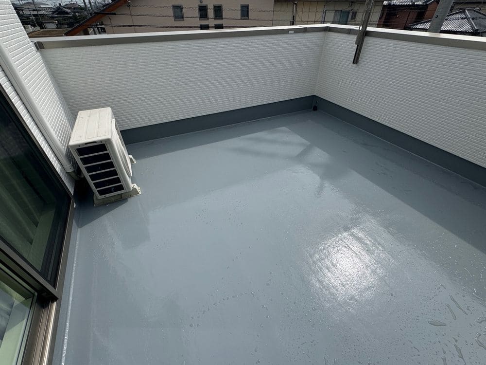 生駒市の防水工事をリペイント匠が施工した写真
