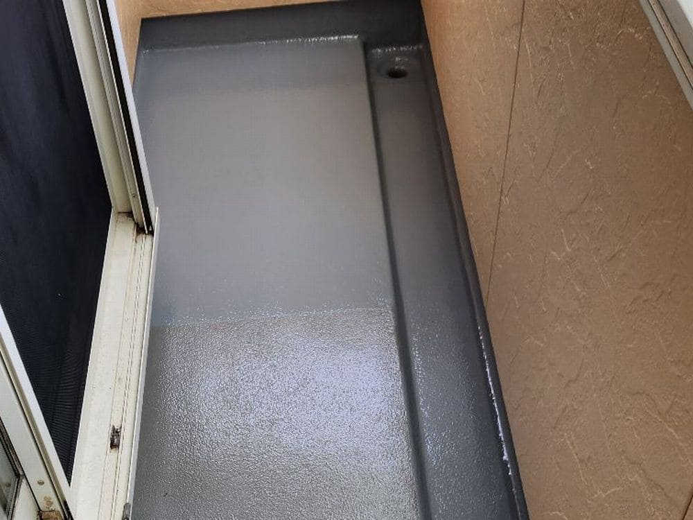 奈良市の防水工事をリペイント匠が施工した写真
