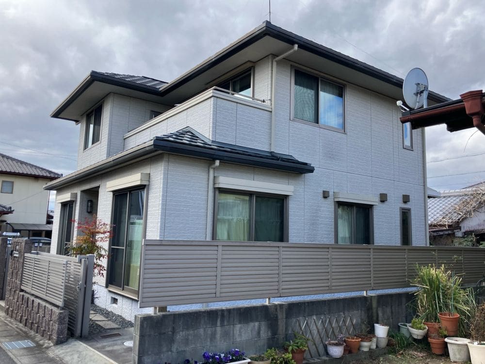 奈良市の外壁塗装をリペイント匠が施工した写真
