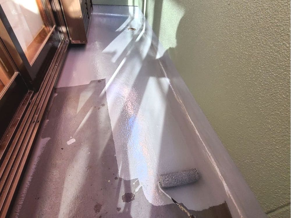 奈良市の防水工事をリペイント匠が施工した写真