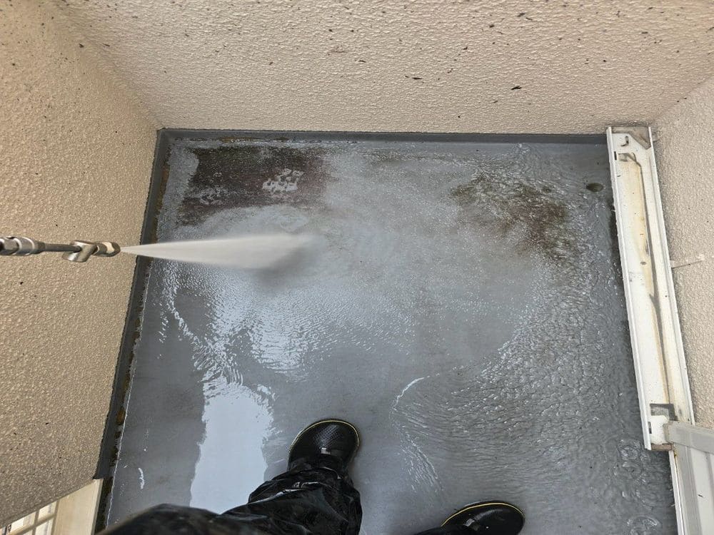 奈良市の防水工事をリペイント匠が施工した写真