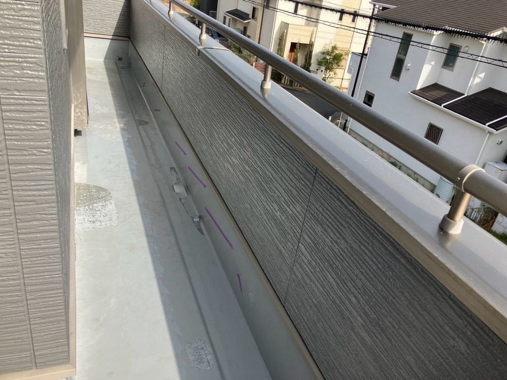 奈良市の防水工事をリペイント匠が施工した写真