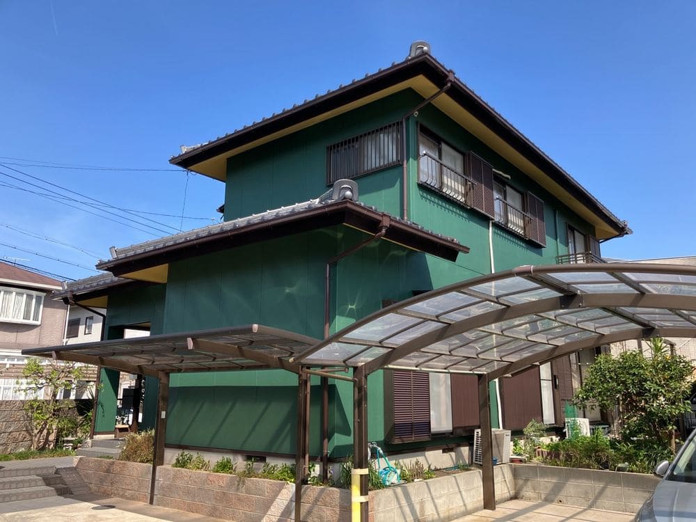 市川哲也様(奈良市)_20250409_20250409_002_施工後_外壁全体 奈良市の外壁塗装をリペイント匠が施工した写真