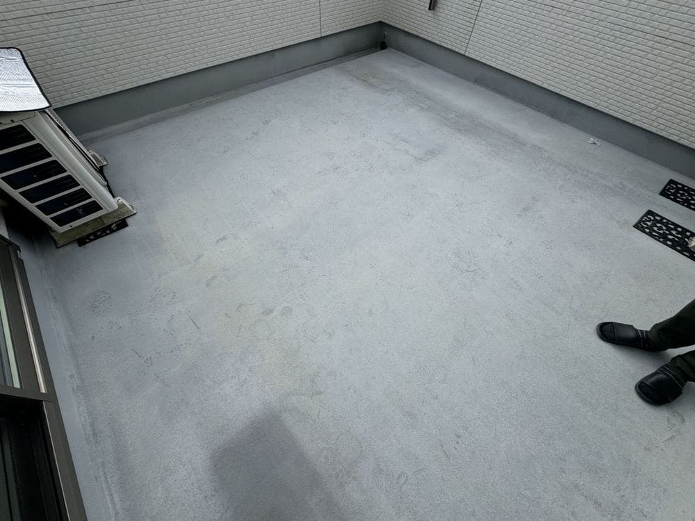 生駒市の防水工事をリペイント匠が施工した写真