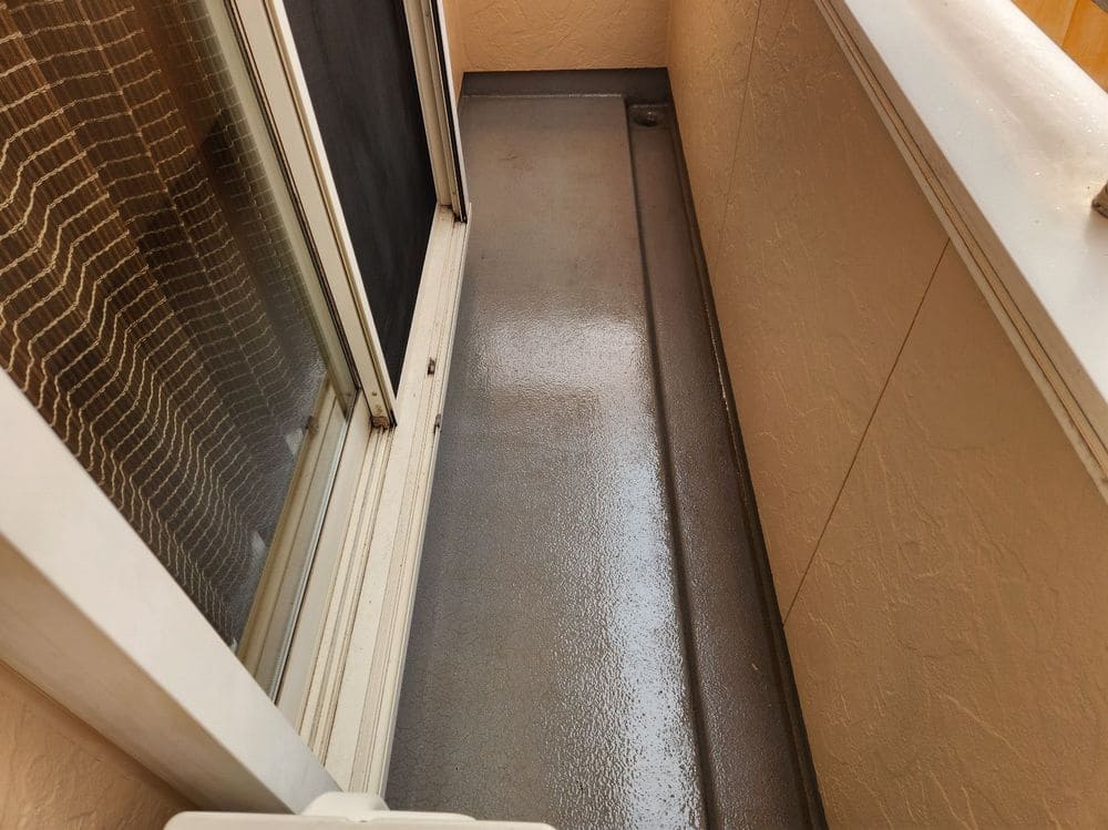 奈良市の防水工事をリペイント匠が施工した写真