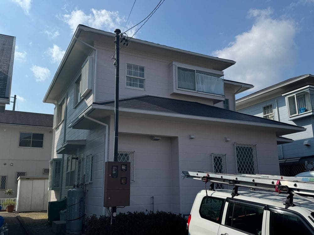 生駒市の外壁塗装、屋根塗装をリペイント匠が施工した写真