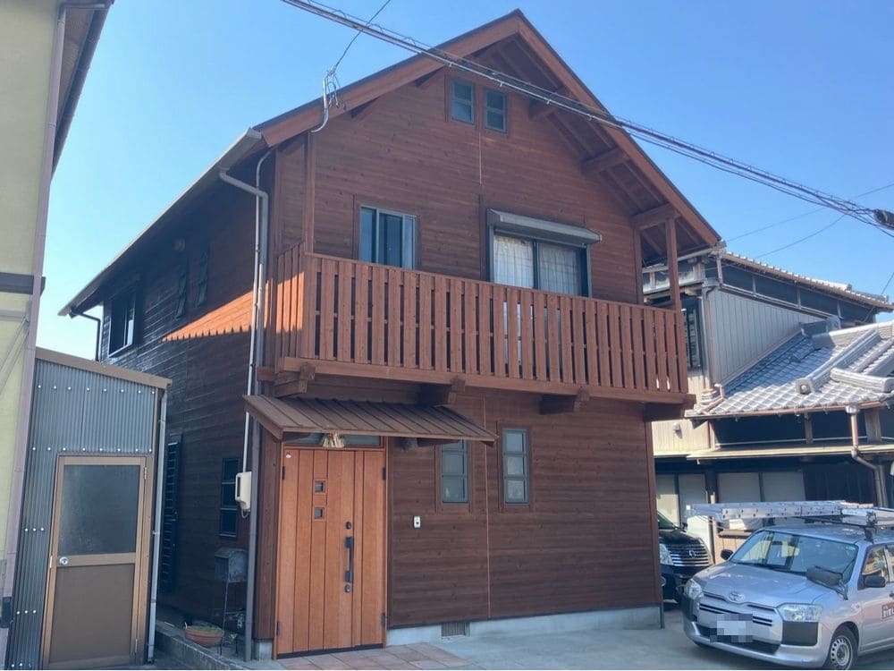H様(橿原市)施工後_外壁2 橿原市の外壁塗装、屋根塗装をリペイント匠が施工した写真