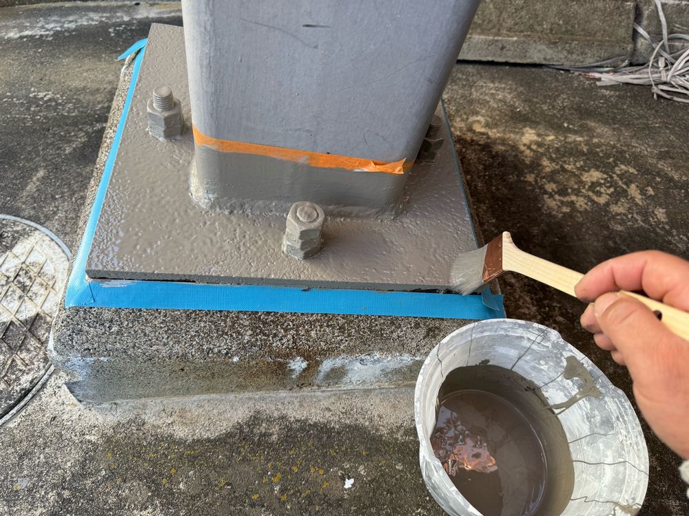 N様(生駒市東磯山)上塗り (3) 生駒市の屋根塗装をリペイント匠が施工した写真