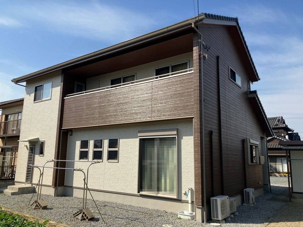 生駒市の外壁塗装をリペイント匠が施工した写真