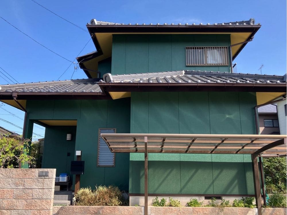 市川哲也様(奈良市)_20250409_20250409_001_施工後_外壁全体 奈良市の外壁塗装をリペイント匠が施工した写真