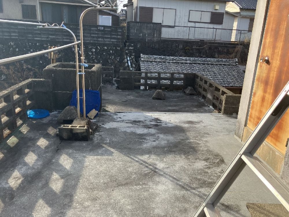 奈良市の外壁塗装、防水工事をリペイント匠が施工した写真