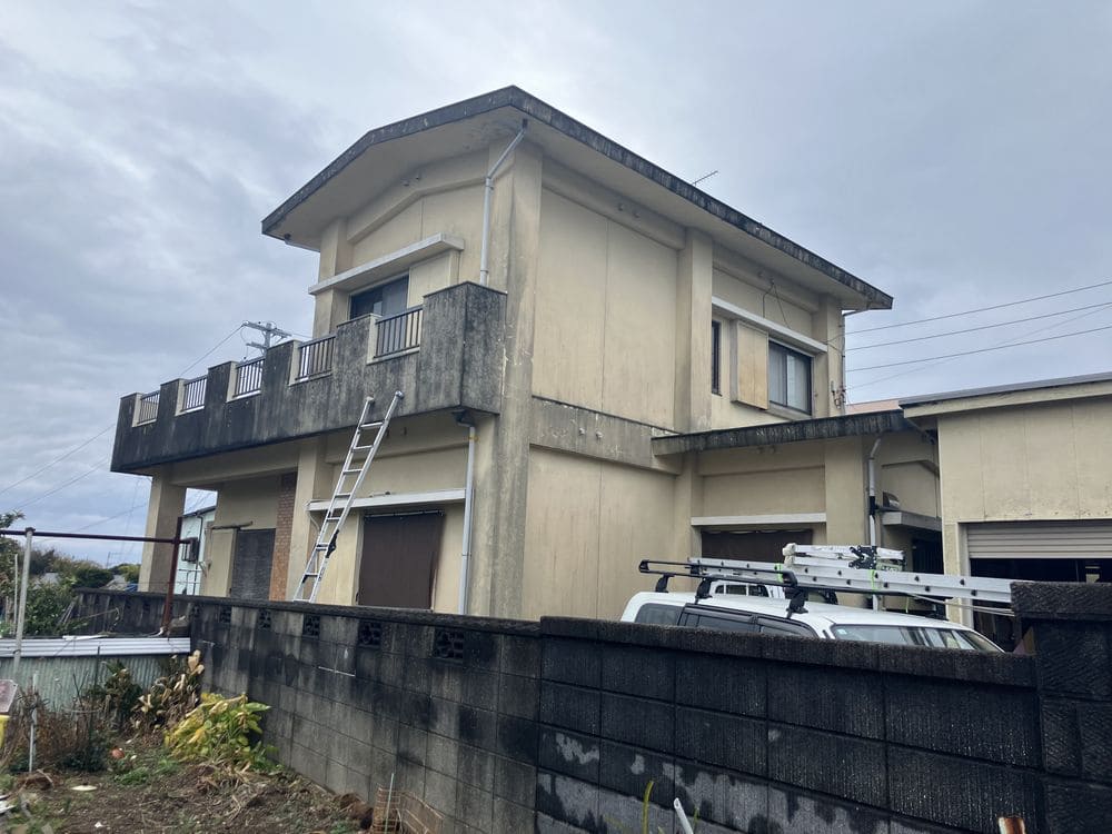 O様(志摩)施工前 奈良市の外壁塗装をリペイント匠が施工した写真