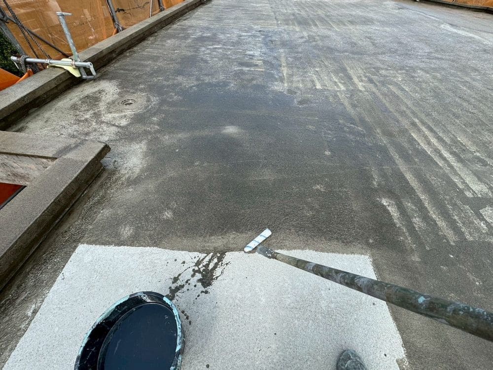 生駒市の防水工事をリペイント匠が施工した写真
