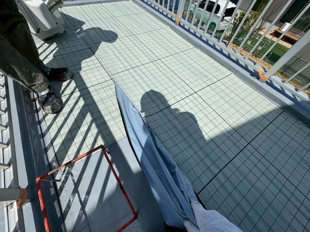 M様(生駒市)_防水 生駒市の防水工事をリペイント匠が施工した写真