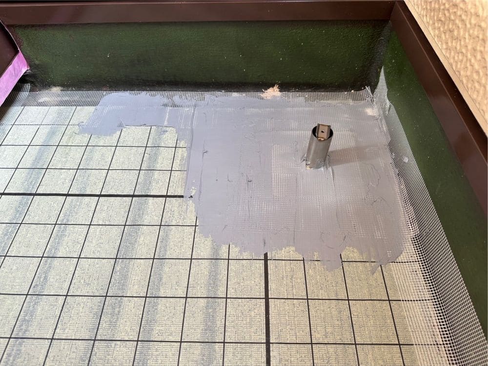 生駒市の防水工事をリペイント匠が施工した写真