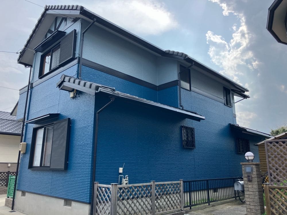 I様(奈良市藤方)_施工後_外壁全体 (3) 奈良市の外壁塗装をリペイント匠が施工した写真