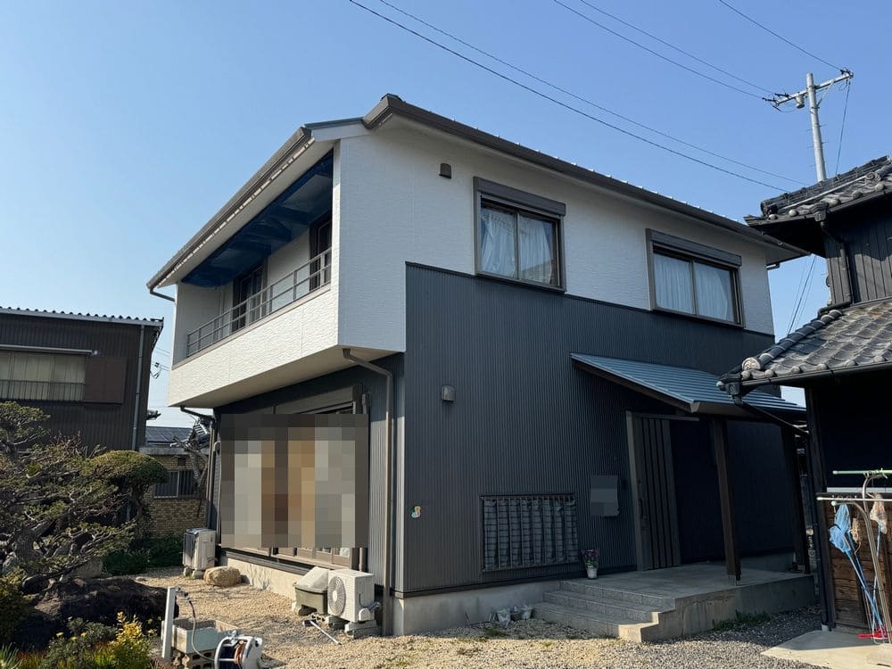 M様(生駒市)施工後_外壁全体 (2) 生駒市の外壁塗装、屋根塗装をリペイント匠が施工した写真