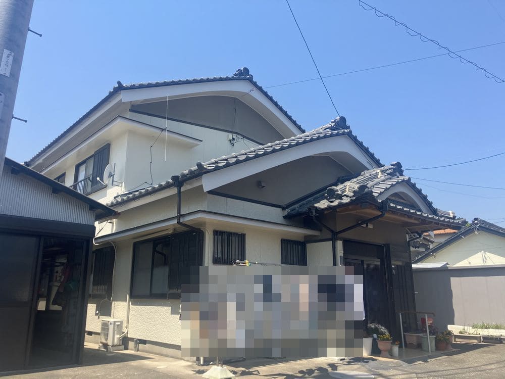 H様奈良市_施工後_外壁全体 奈良市の外壁塗装をリペイント匠が施工した写真