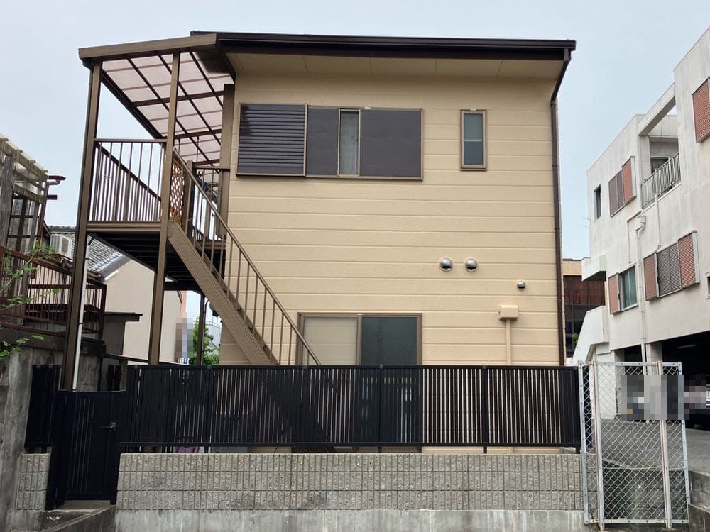K様(生駒市)外壁_施工後3 生駒市の外壁・屋根塗装をリペイント匠が施工した写真