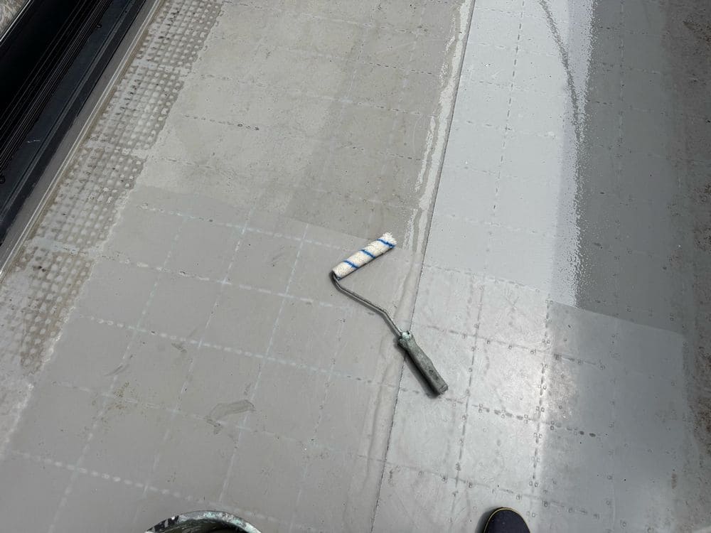 生駒市の防水工事をリペイント匠が施工した写真