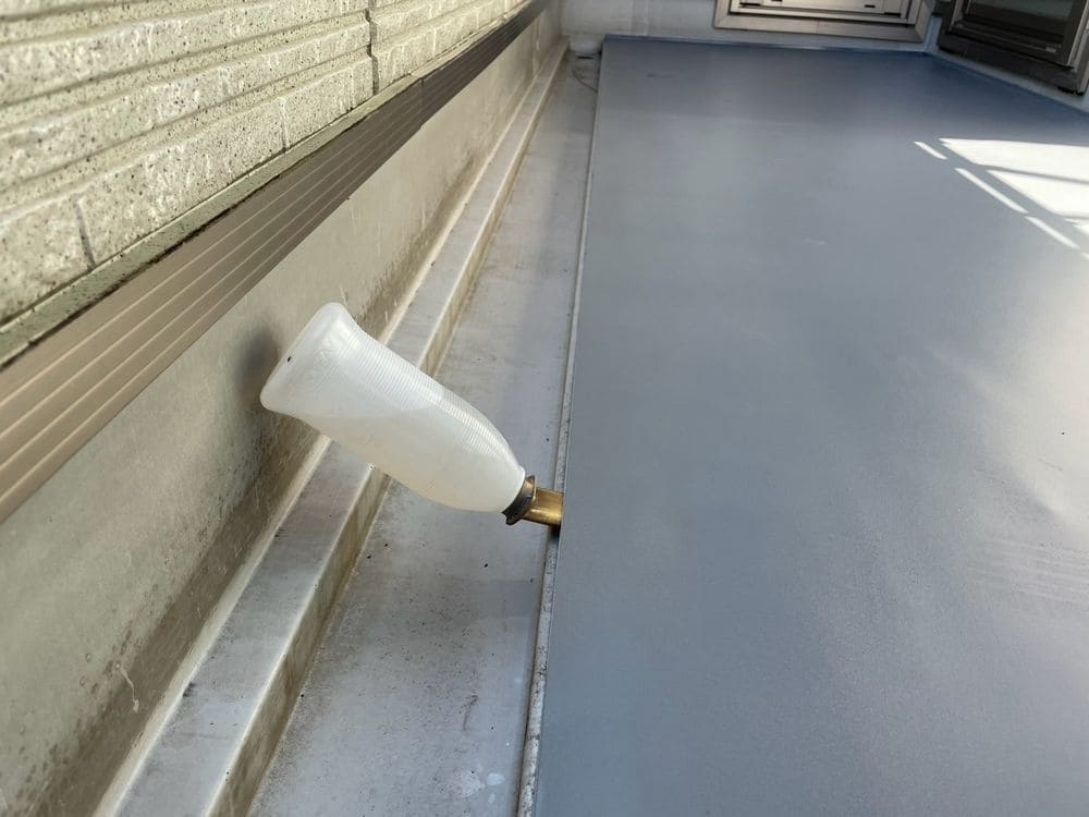奈良市の防水工事をリペイント匠が施工した写真