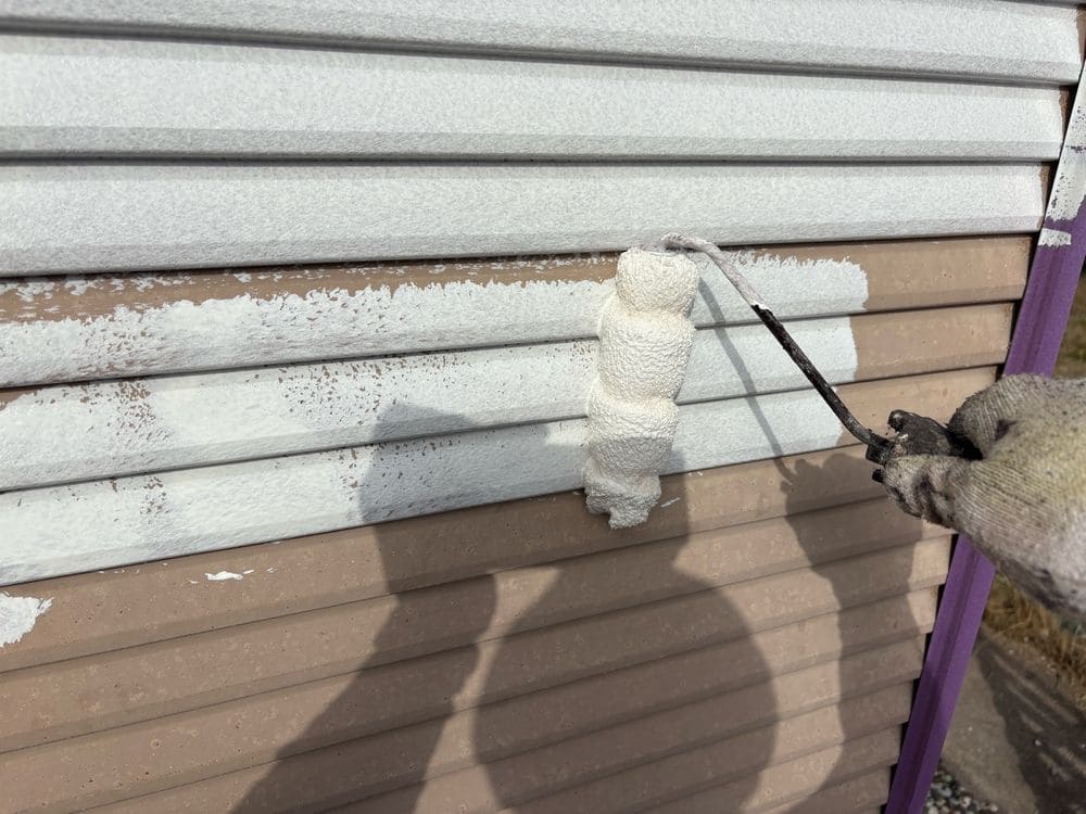 生駒市の屋根塗装をリペイント匠が施工した写