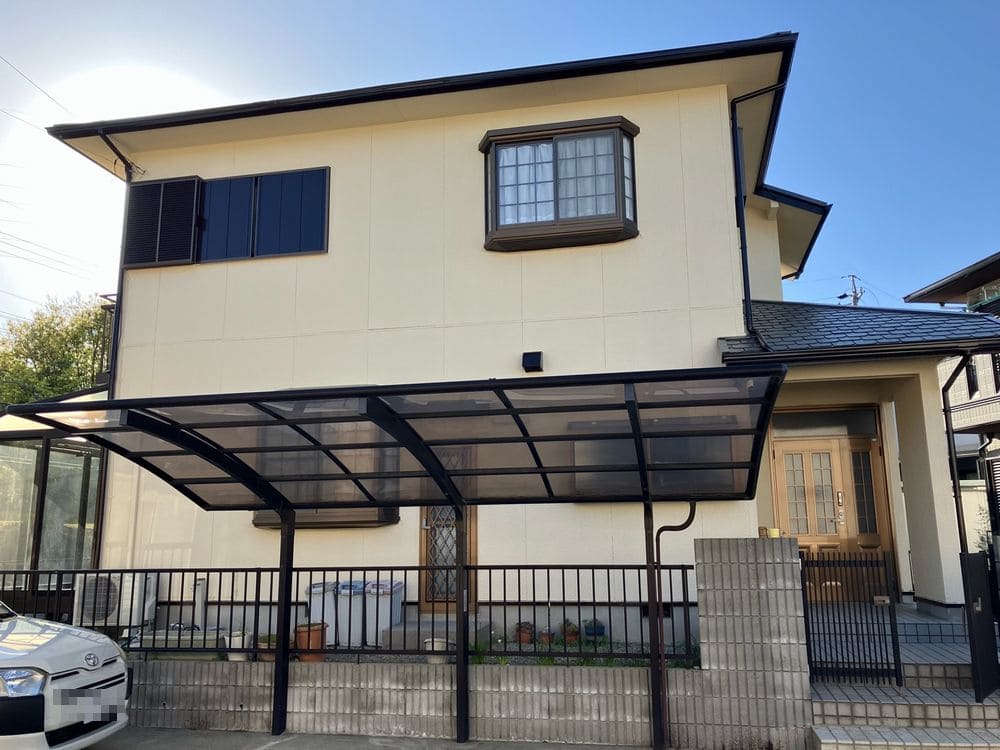 O様(津)施工後_外壁全体 奈良市の外壁塗装、屋根塗装をリペイント匠が施工した写真