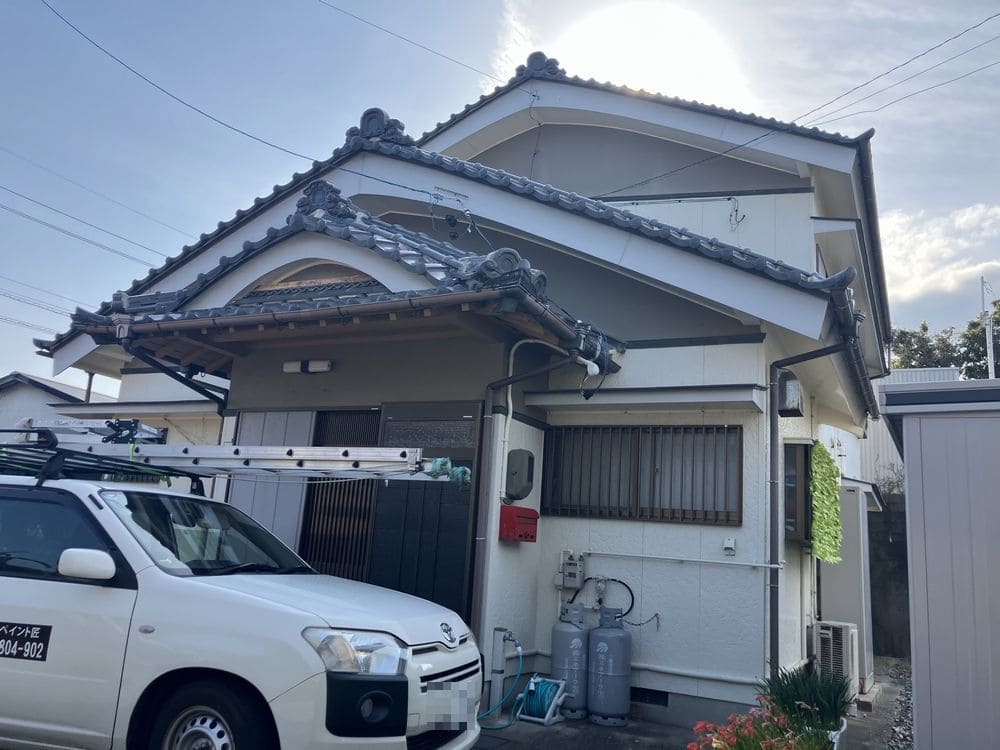 奈良市の外壁塗装をリペイント匠が施工した写真