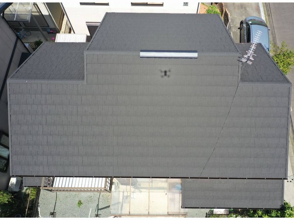 H様(奈良市)屋根_施工後 奈良市の屋根葺き替え工事をリペイント匠が施工した写真