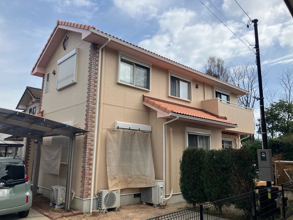 W様(奈良市)施工後_外壁3 奈良市の外壁塗装、屋根塗装をリペイント匠が施工した写真