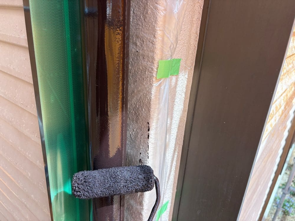 生駒市の屋根塗装をリペイント匠が施工した写