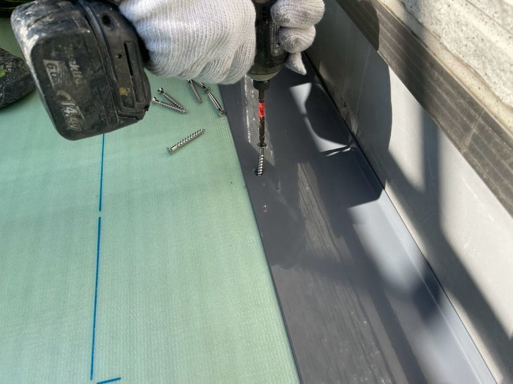 奈良市の防水工事をリペイント匠が施工した写真