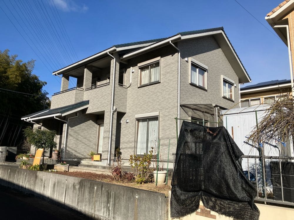 K様(津)施工前_外壁全体 奈良市の外壁塗装、防水工事をリペイント匠が施工した写真