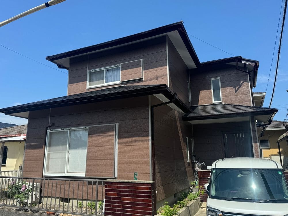 生駒市の外壁・屋根塗装をリペイント匠が施工した写真