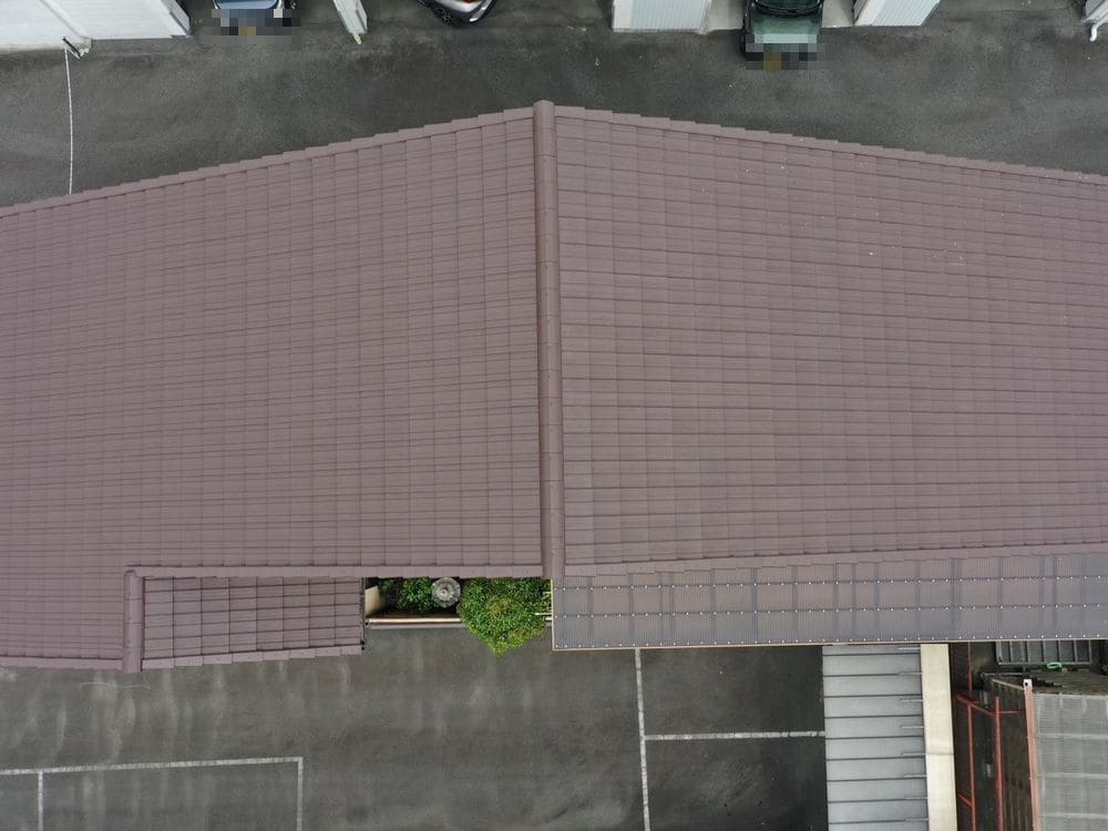 K様(生駒市)屋根_施工後 生駒市の外壁・屋根塗装をリペイント匠が施工した写真