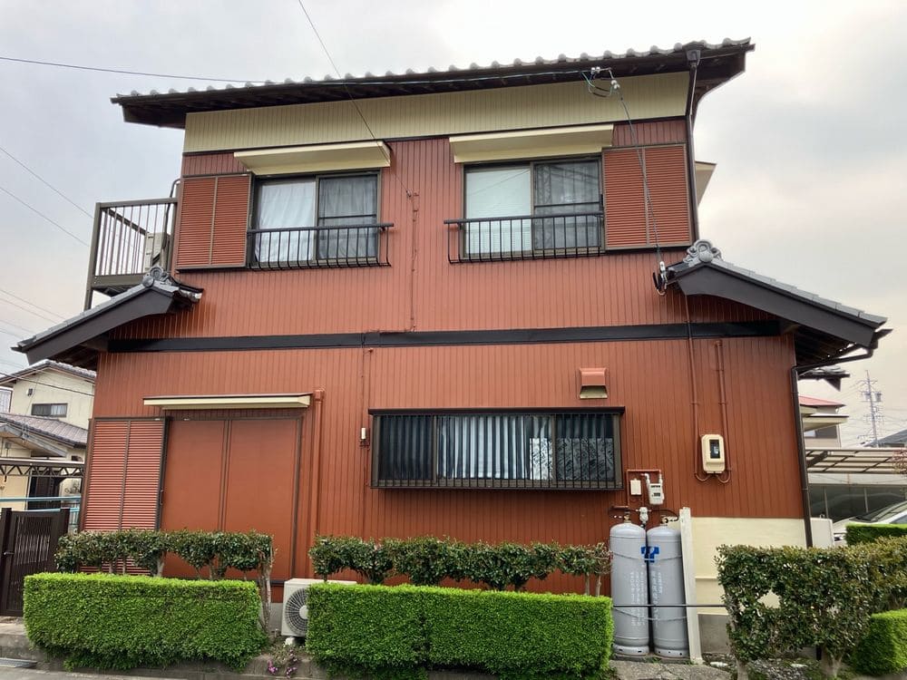 H様(生駒市)施工後_外壁全体 生駒市の外壁塗装をリペイント匠が施工した写真