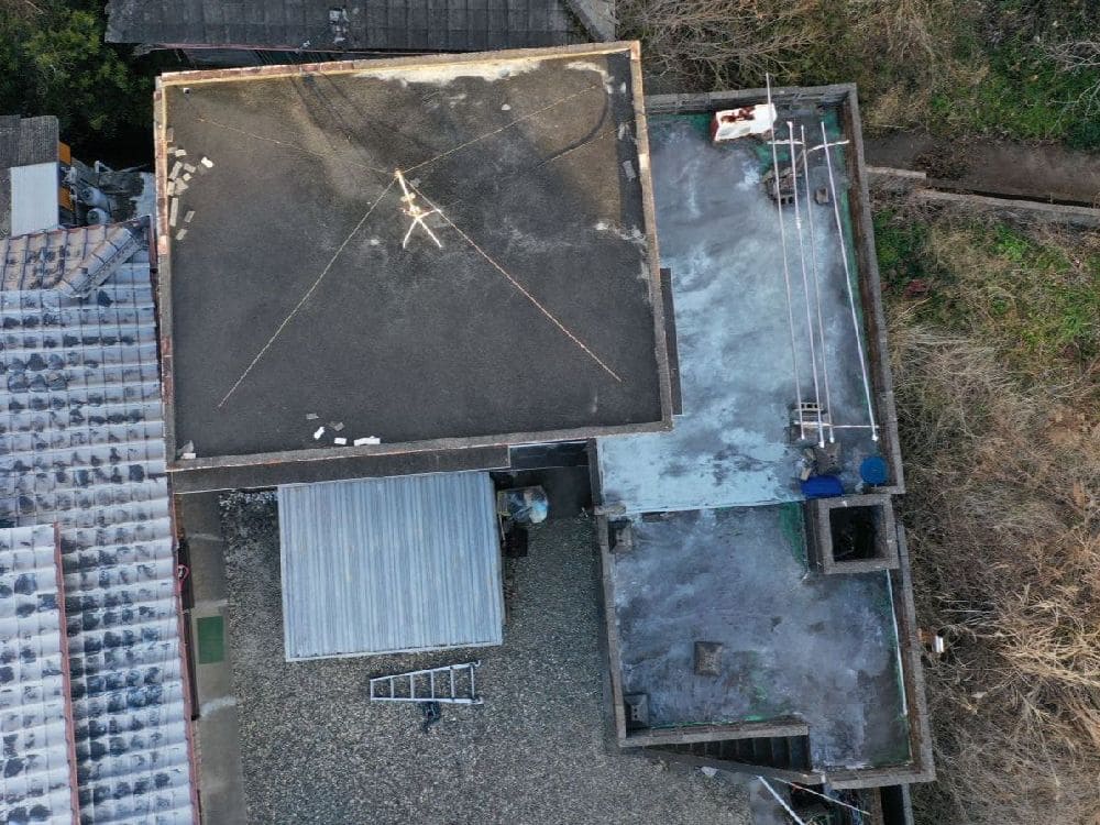 奈良市の外壁塗装、防水工事をリペイント匠が施工した写真