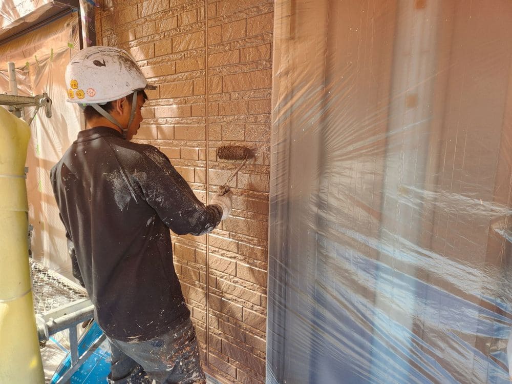 奈良市の外壁塗装、屋根塗装をリペイント匠が施工した写真