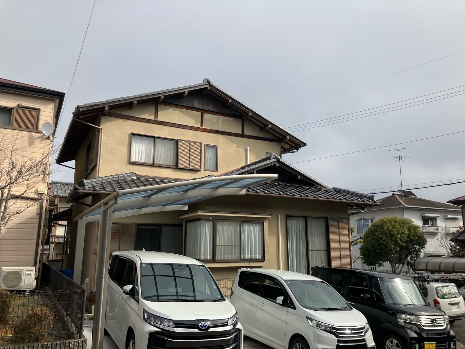 橿原市の外壁塗装をリペイント匠が施工した写真