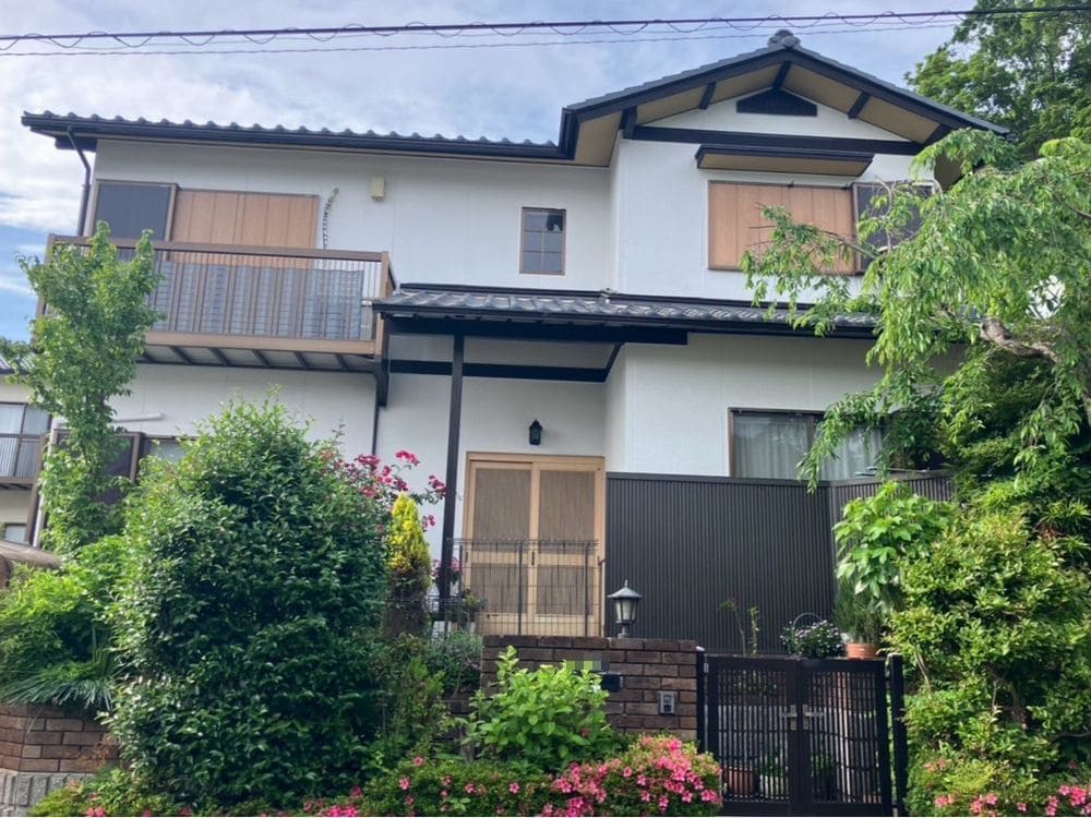 奈良市の外壁塗装をリペイント匠が施工した写真